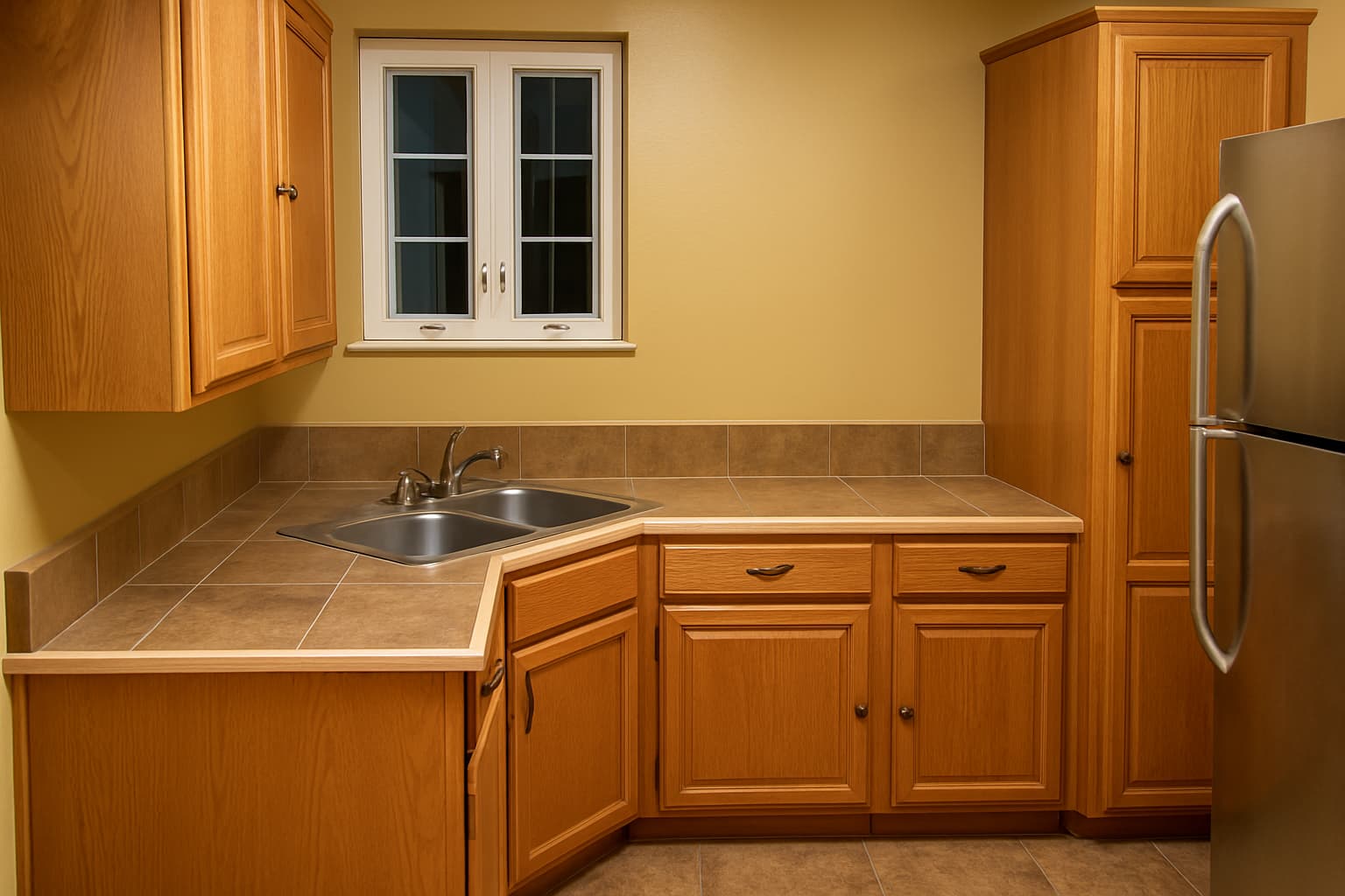 Kitchen remodel completed by Fortune's Knockout Home Improvements in Detroit